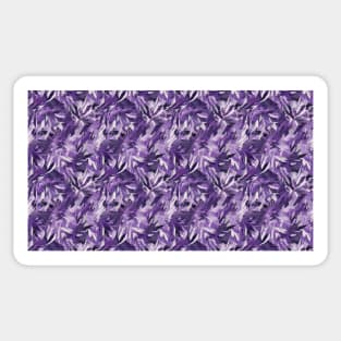 Purple Trendy Pattern V6 Sticker